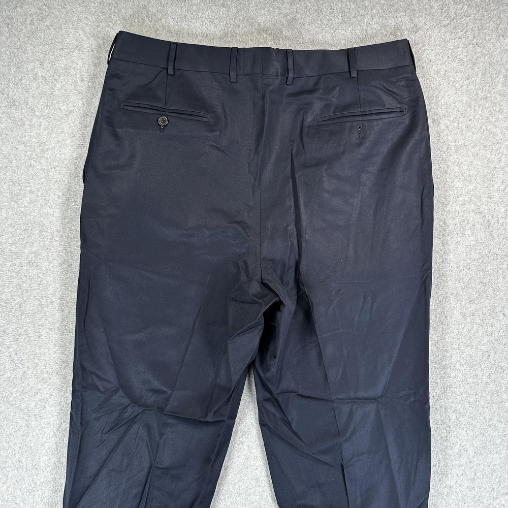 Ermenegildo Zegna Suit Blazer Pants Mens 44 36x27 Blue Wool 2 Piece Italy - Picture 15 of 16